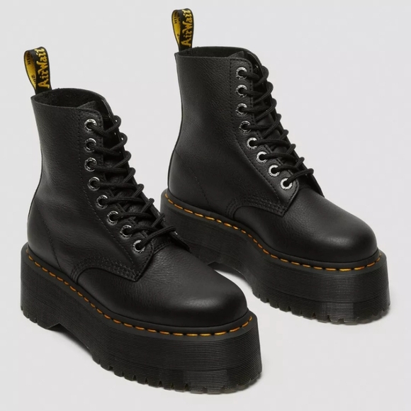 Dr. Martens 1460 Max Leather Platform Boots - Picture 3 of 5